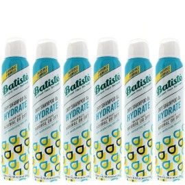 Batiste Hydrating Dry Shampoo INVISIBLE FORMULA 6.73oz  6pk