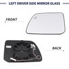 Left Driver Side Mirror Glass w/Power Heated & Blind Spot