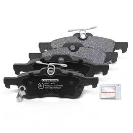 Frankberg 4x brake pads brake pad set brake blocks rear axle Compatible with Civic IX FB FG 1.3L-2.2L 2012-2016 Civic IX Saloon FB 1.8L 2011-2024 Replace# 43022TV0E01