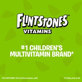 FLINTSTONES Complete Kids Multivitamin Gummies - Multivitamins for Kids, Kids Multivitamin Gummy Helps Maintain Good Health, Free of Artificial Sweeteners, Free of Aspartame, Free of Synthetic FD&C Dyes, 180 Gummies