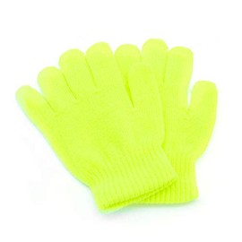 The Glowhouse Magic Gloves - Neon Colours - Yellow - One Size, yellow
