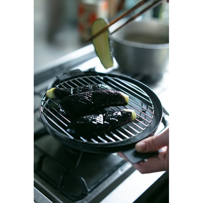 Turezure Hanako x Orange Page, Iron Fryer with Lid, 7.1