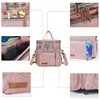 Adult Insulated Lunch Box for Work, Expandable Large Pink Lunch
