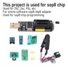 Flash Chip Test Clip Set Programmer Mainboard Accessory with SOIC/SOP
