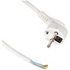 as - Schwabe 70800 Strom connection cable white 10m