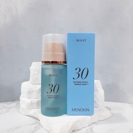 Menokin 30 Second Quick Bubble Pack Mask 95ml Moist High Moisturizing Glow Cheongdam Shop Hwajal Ink Pack / 메노킨 30초 퀵 버블팩 마스크 95ml 모이스트 고보습 광채 청담샵 화잘먹팩