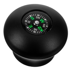 SUPVOX Trekking Pole Compass Climbing Sticks Accessory Trekking Pole Head Compass Universal Hiking Pole Caps Walking Stick Trekking Head Compass Aluminum Alloy Trekking Poles Aluminum Rod