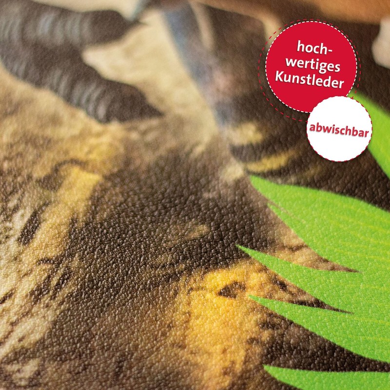 ROTH Tyrannosaurus Writing and Painting Pads Faux Leather 59 x