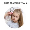 Ipetboom Complete Hair Pulling Needle Kit Pieces Hair Braider for