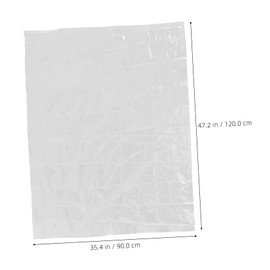 Ciieeo Transparent PVC Chair Cover Furniture Protector for Dining Room Recliners Easy Installation Versatile Use Protective Slipcover