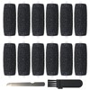 12 Pcs Replacement Rollers Head Refills Compatible with Amope Pedi-Perfect