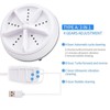 Ultrasonic Mini Washing Machine - USB-Powered Portable Turbine Washer with