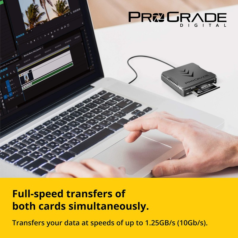 Prograde Digital Dual-Slot CFast 2.0 & UHS-II SDXC USB 3.1