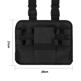 Lyfengdeam Z 2.0 Tool Pouch, Repair Tool Bag Around Your Leg, Holster Leg Pocket Pouches, Utility Mini Tool Organizer Pouch with Belt Clip for Carpenters Electricians Diyers (2 Pcs)