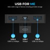SABRENT Hub USB Tipo C de 3 Puertos para Plataforma