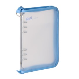 Raymay Fujii KP52A Binder File, Kept Multi-Storage File, A5, Blue, Sealing Pad, KP52A