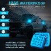 DK Wireless LED Road Flares for Emergency Rechargeable Safety Flashing
