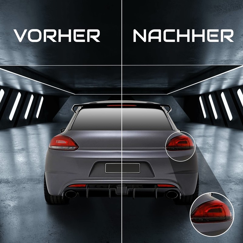 Finest-Folia C017 Rear Lights Film Set (Dark Grey)