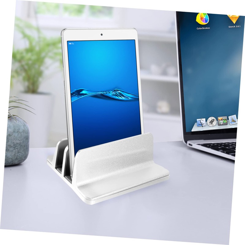 CIYODO Space-Saving Tablet Rack Aluminum Alloy Laptop Rack Wide Base
