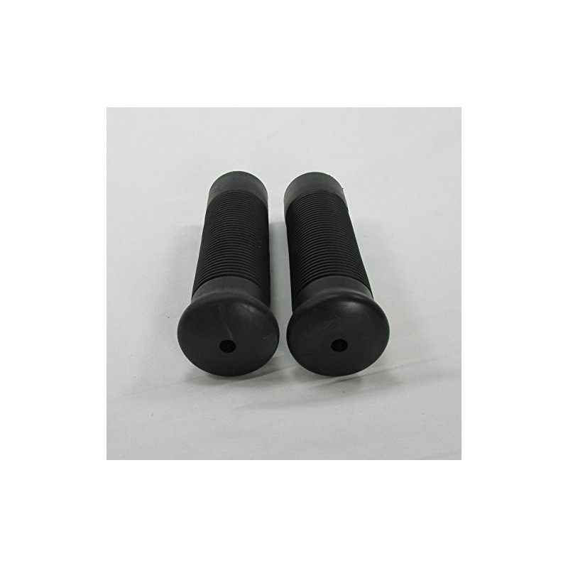 Black Jackhammer Anderson Style Rubber Grips for use with 1"