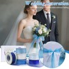 6 Rolls x 10 Yards Sheer Chiffon Ribbons, 1 Inch