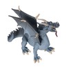 Dragon Model Figure Blue Plastic Vivid Cute Style Educational Dragon