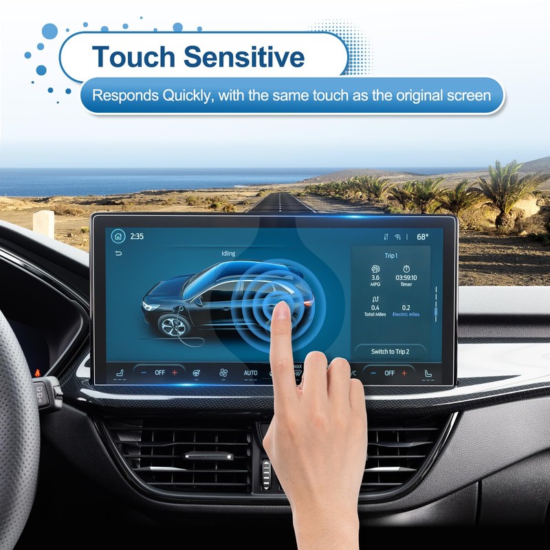 Coleya 2023 2024 2025 2026 Escape Screen Protector for Ford