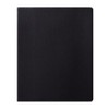 WORLD TRAVELER Eccolo Large Simply Black Lined Journal Notebook, Flexible