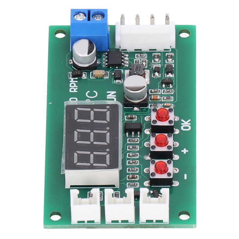 Fan Temperature Control Governor Digital 4 Wire PWM Temp Module