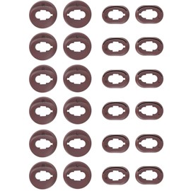 ALXCD Wingtips Compatible with Galaxy Buds Live Headphones, S/L 2 Sizes 12 Pairs Silicone Ear Adapter Wingtips Eartips, Compatible with Galaxy Buds Live Earbuds SM-R180 12 Pairs [Bronze/SL]