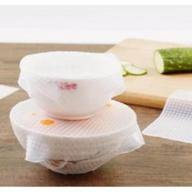 Rolican Kitchen Home Premium Silicone Stretch Wraps Cover 3-pack Various Size Reusable - 1 set