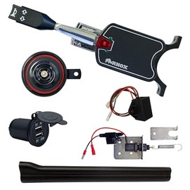 Red Hawk LGT-T2B4P Turn Signal Kit Compatible With/Replacement For Club Car Tempo and Precedent 12V Golf Carts