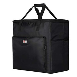 BUBM Desktop PC Computer Travel Storage Carrying Case Bag for Computer Main Processor Case, Monitor, Keyboard and Accessories