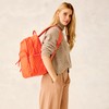 Vera Bradley Women's Cotton Large Bancroft Backpack, Koi Orange, One