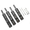 Rose Spreader Bar with 2pcs Black Adjustable Straps, Stainless Steel