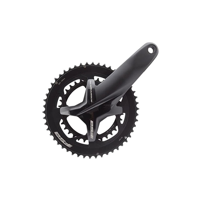 FSA Gossamer Pro BB386EVO Crankset 175mm 10-Speed Aluminum Black
