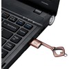 WooTeck 128GB HeartKey USB Flash Drive Metal Key Heart Data