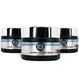 JYE Crema de Concha Nácar Natural, 3 Frascos | Aclarante Natural, Para Todo Tipo de Pie, Hidratante