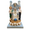 Santa Muerte San Judas Jesus Malverde Statue 12"