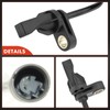 2 x ABS sensor wheel speed sensor front for 1