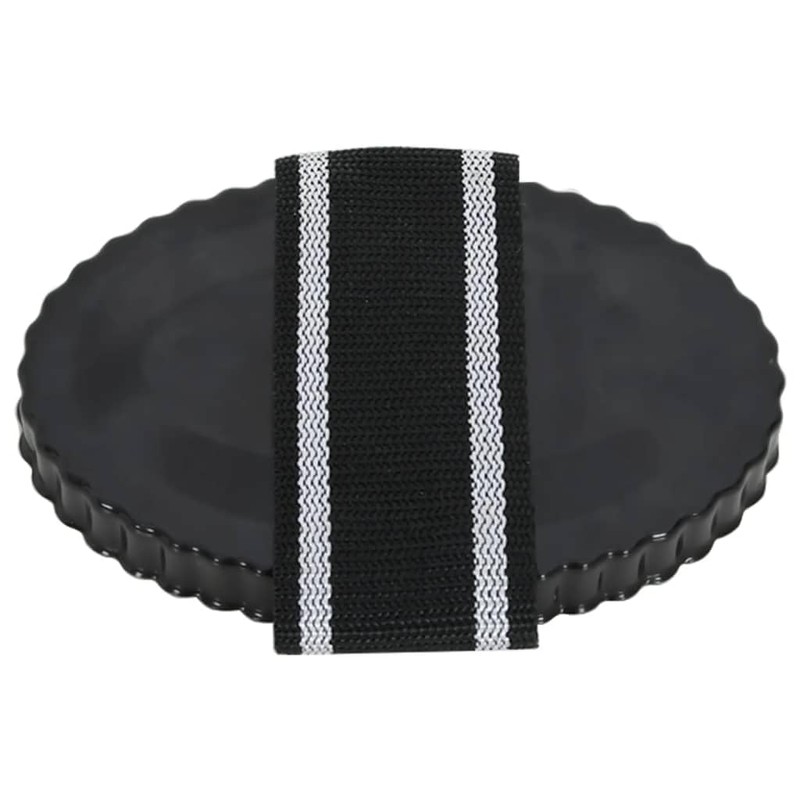 vidaXL Curry Combs 3 pcs - Black Steel Horse Grooming