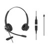 dailyheadset RJ9 Teléfono de oficina con cable auriculares con cancelación