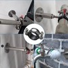 PEROMI 2 Pack Pipe Supports,304 Stainless Steel Wall Mount Ceiling
