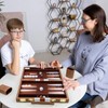 Gesserit Backgammon Set 2 Players Classic Backgammon Set for Adults