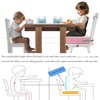 Eiury Toddler Booster Seat Dining Table Kitchen Chair, Waterproof Anti-Scratch