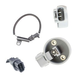 higherbro 2pcs Crankshaft + Camshaft Position Sensor Kits for 2000-2002 Jeep Wrangler 4.0L Automatic Transmission; 2001-2002 Jeep TJ 4.0L Automatic Transmission