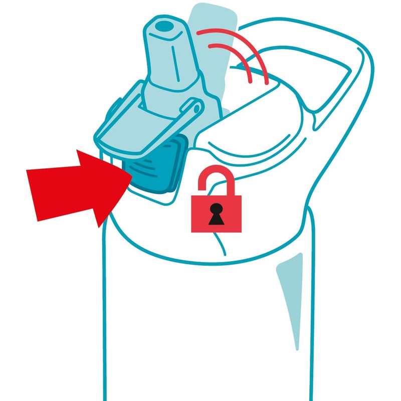 Maped Picnik Concepts Drinks Bottle 430ml - Blue, 871203