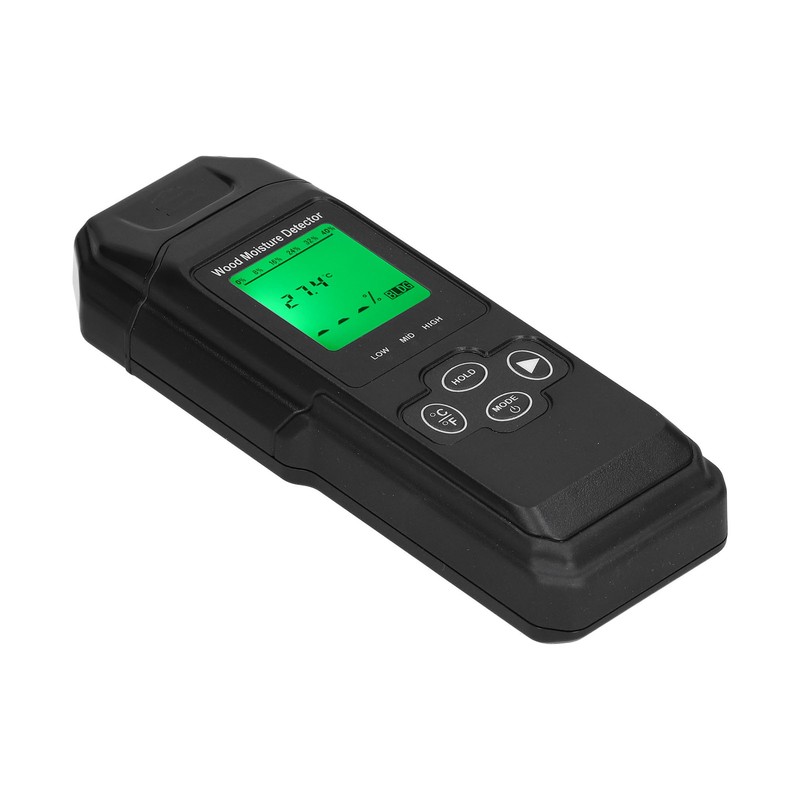 Wood Moisture Tester Building Materials Moisture Enviroment Temperature Detection with