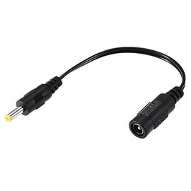 sourcing map Adapter Connector Converter 5.5 x 2.1 mm to 4 x 1.7 mm 15 cm DC