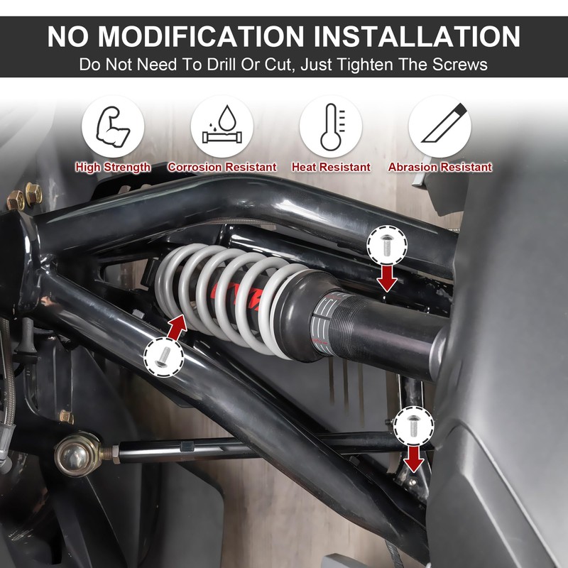A-Arm Splash Guards for The Can-Am Ryker All Models Compatible